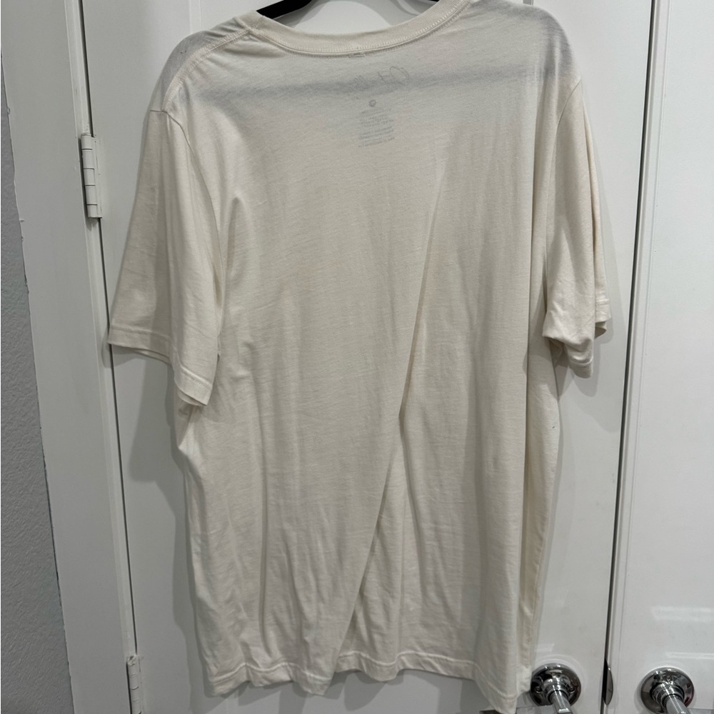 Cream T-Shirt with Yellow Graphic - Picture 3 of 3